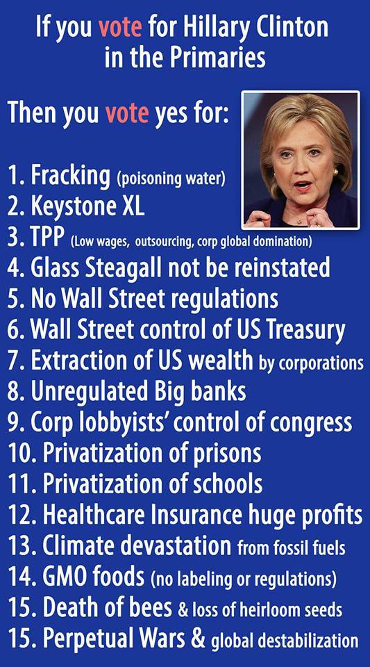 Hillary fracking