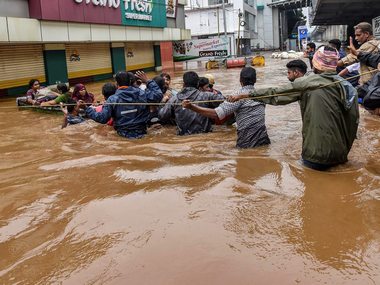 Weather: Monsoon rain causes flood in Kerala